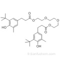 Triéthylène glycol bis (3-tert-butyl-4-hydroxy-5-méthylphényl) propionate CAS 36443-68-2